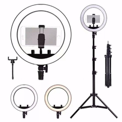 Kit Completo Ring Light 26m Profissional Com Tripé 1,5 Dimmer Youtuber Selfi gravações é boa?