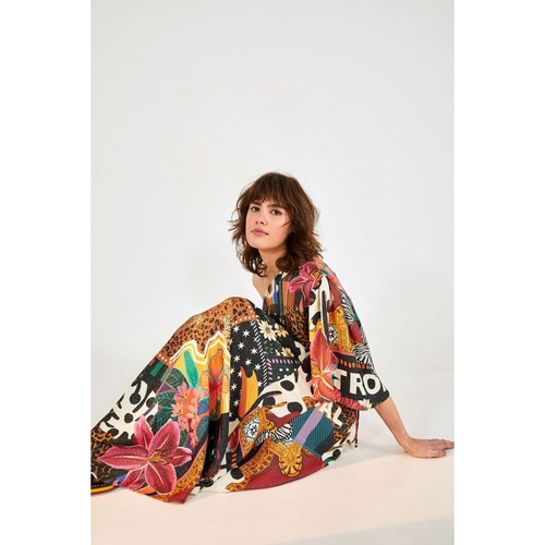 vestido longo macaquice