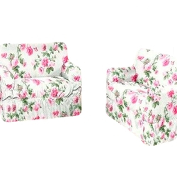 Kit De Capa Para Sofá De 2 E 3 Lugares 2 Peças Sultan Realce Charm Valência Rosa E Verde Menor preço em Kit De Capa Para Sofá De 2 E 3 Lugares 2 Peças Sultan Realce Charm Valência Rosa E Verde
