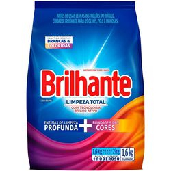 Sabão em Pó Brilhante Limpeza Total 1,6 Kg é boa?