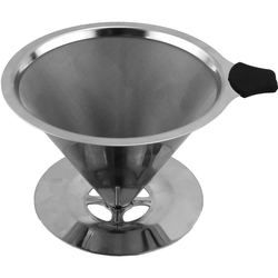Filtro de Café coador aço Inox Reutilizável Permanente Ecológico 9CM Menor preço em Filtro de Café coador aço Inox Reutilizável Permanente Ecológico 9CM