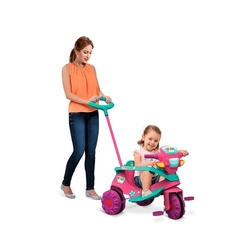 Triciclo Velobaby Passeio & Pedal Gatinha Bandeirante - 207 Menor preço em Triciclo Velobaby Passeio & Pedal Gatinha Bandeirante - 207