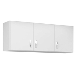 Armário Aéreo 1,20 CZ611 3 Portas Branco Evidência é boa?