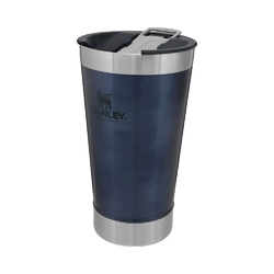 Copo Térmico De Cerveja Azul Metálico 473ml Com Tampa - Stanley Menor preço em Copo Térmico De Cerveja Azul Metálico 473ml Com Tampa - Stanley