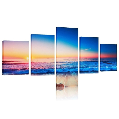Get Do sol da praia da lona arte da parede HD