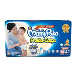 Fralda Descartável MamyPoko Calça Mega Super Seca Tam. M 168 Tiras é boa?