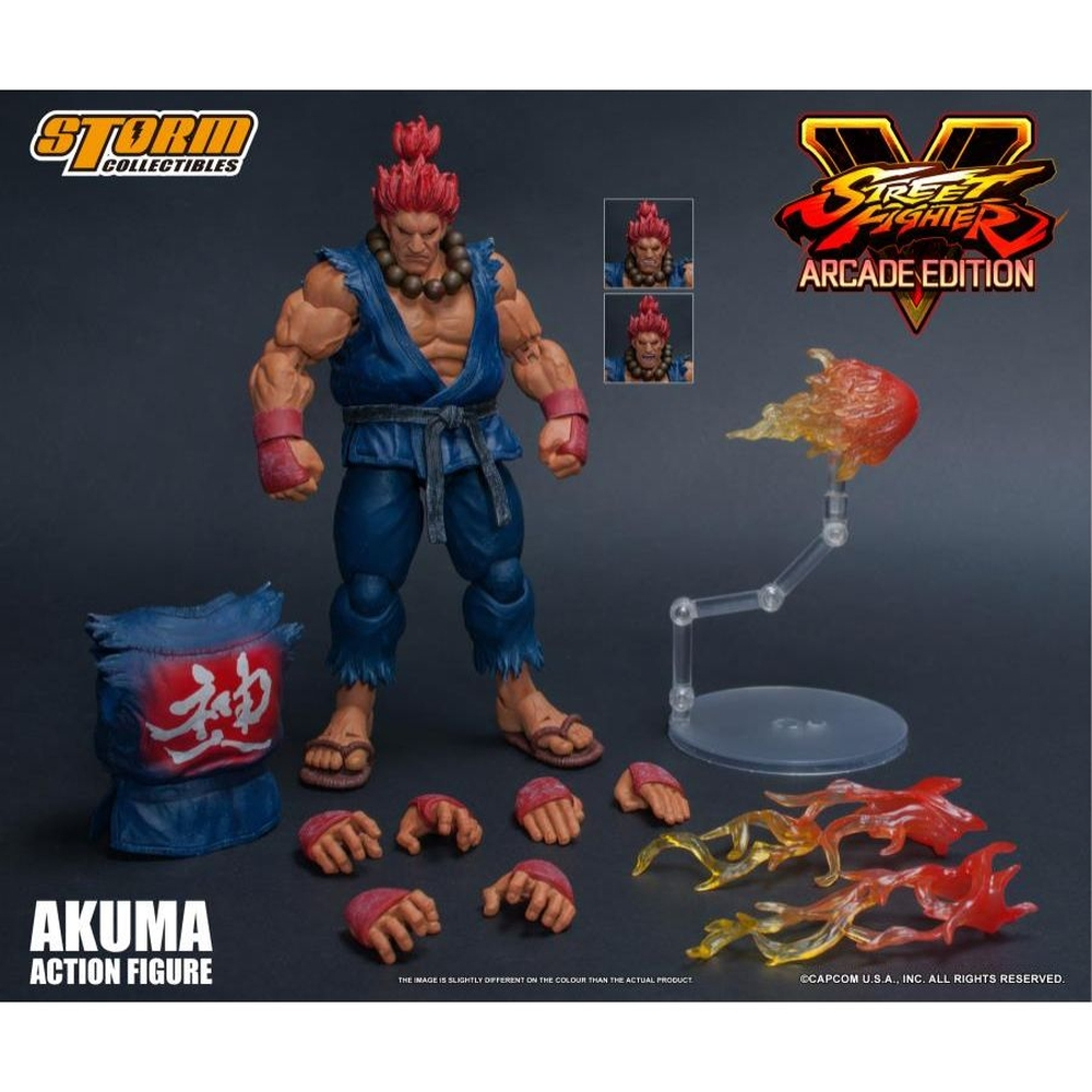 BONECO LINHA STREET FIGHTER IV – AKUMA – Universo Lúmina