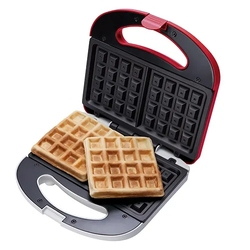 Máquina de Waffles Cadence - WAF100 - 110V - Vermelha Menor preço em Máquina de Waffles Cadence - WAF100 - 110V - Vermelha