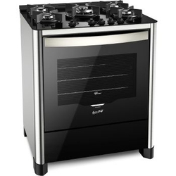 Menor preço em Fogao 5b Fischer Grand Cheff C/grill Tc Mesa Vidro - 26988-5