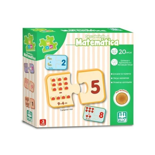 Jogo Infantil Educativo 4 Operações Matemáticas +7 Anos Coluna 0904 -  Papelaria Criativa