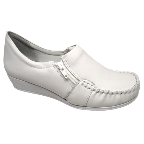 sapato branco comfortflex enfermagem