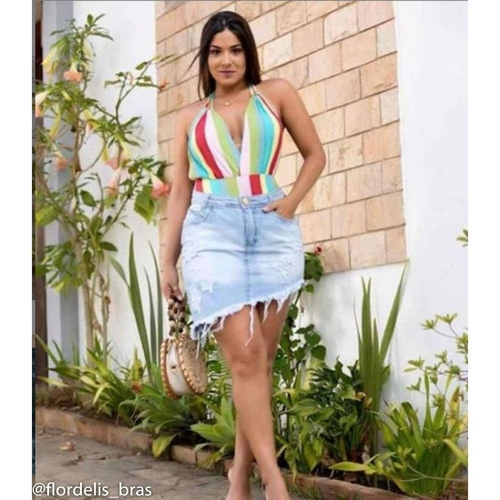 saias jeans brás