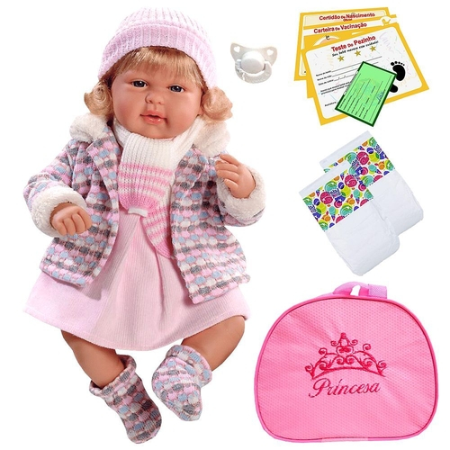 Bebe Reborn Princesa Recém Nascida, Silicone Princesa em Promoção na  Americanas