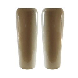 Kit 2 Vasos de Fibra Vidro Cachepot Vietnamita Areia 76x29cm é boa?
