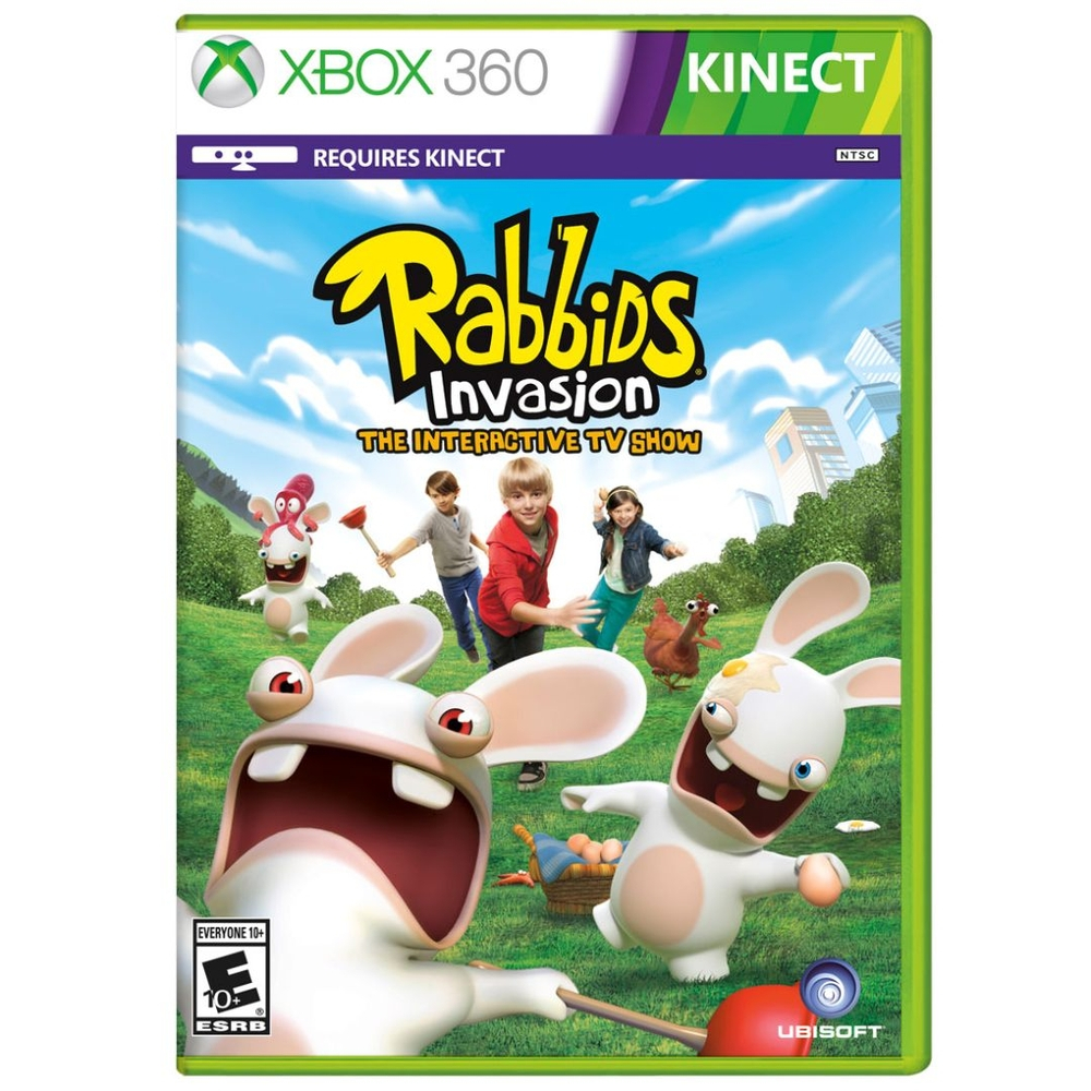 Jogo Rabbids E Kicking Xbox 360 Kinect Midia Fisica no Shoptime