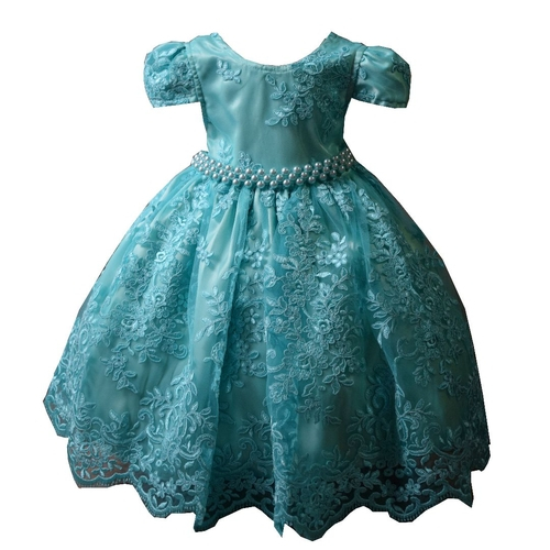 vestido de princesa verde infantil