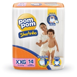 Fralda Pompom Shortinho Jumbinho Xxg 14un é boa?