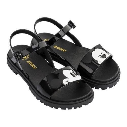 sandalia zaxy mickey preta