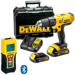 Furadeira Parafusadeira 20V Impacto DCD776C2 DEWALT + Trena à Laser 30M Bluetooth TLM99s STANLEY Menor preço em Furadeira Parafusadeira 20V Impacto DCD776C2 DEWALT + Trena à Laser 30M Bluetooth TLM99s STANLEY