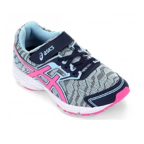 tenis asics azul e rosa