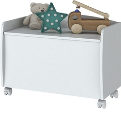 Baú de Brinquedos Organizador Decorativo p/ Quarto Infantil Dormitório Bebê Quarto - Henn Menor preço em Baú de Brinquedos Organizador Decorativo p/ Quarto Infantil Dormitório Bebê Quarto - Henn