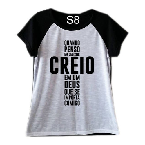 blusa feminina gospel