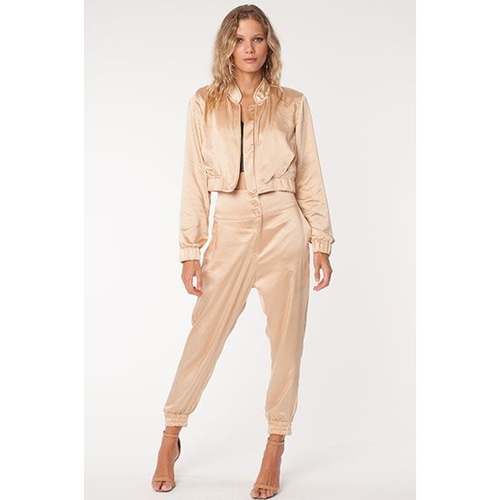 calça jogger cetim