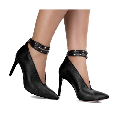 scarpin tanara preto