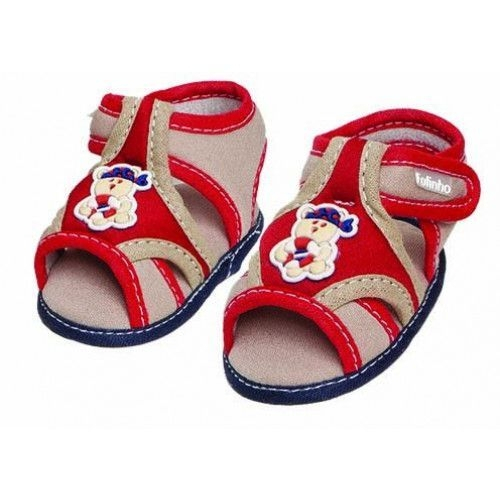melhor sandalia para bebe andar