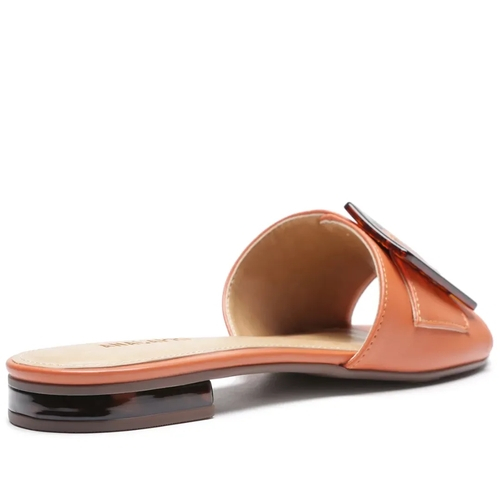 rasteira floral fivela dijean
