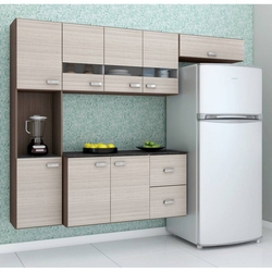 Armário Kit Cozinha Compacta Suspensa Júlia 8 Portas 2 Gavetas é boa?