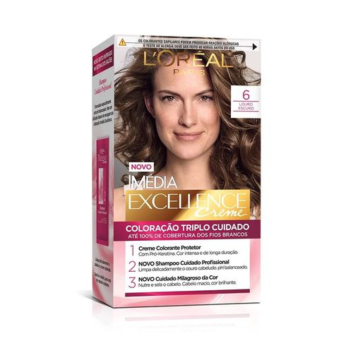 L'Oréal Professionnel Diarichesse Tonalizante 6.35 Louro Escuro Dourado  Acaju 50g