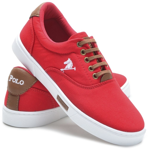 tenis polo vermelho masculino