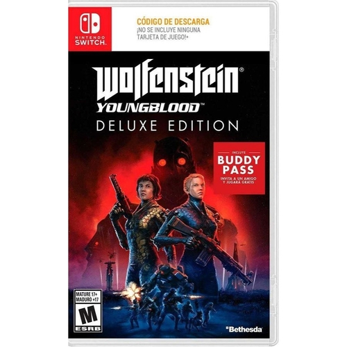 Alugue Jogos Para Nintendo Switch - Jogo Wolfenstein 2 - Rei dos