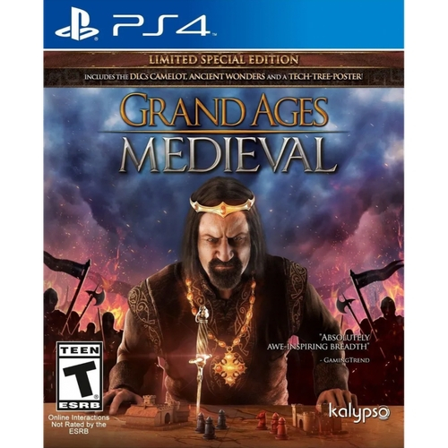 Jogo (game) Grand Ages Medieval - Ps4 em Promoção na Americanas