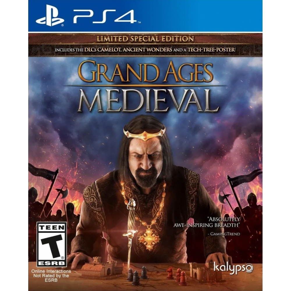 Jogo Midia Fisica Grand Ages Medieval Original para Ps4 em