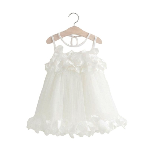 vestido transparente infantil