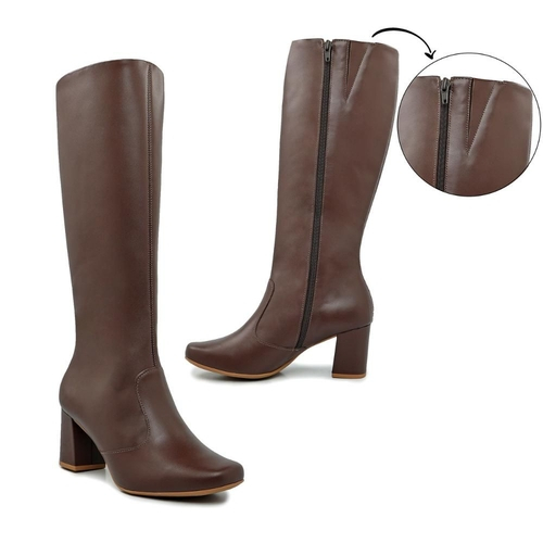 bota cano longo usaflex