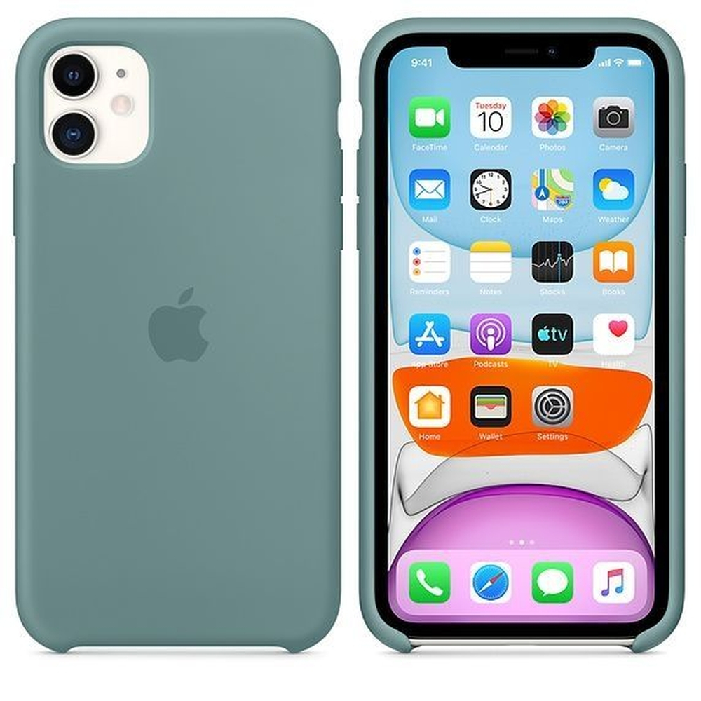 capinha, Capa Silicone Case iPhone 11 Tiffany VerdeAgua