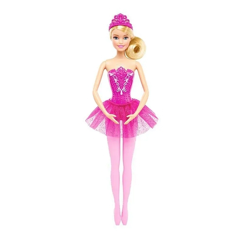 Boneca Barbie - Bailarina - Vestido Rosa - Mattel em Promoção na