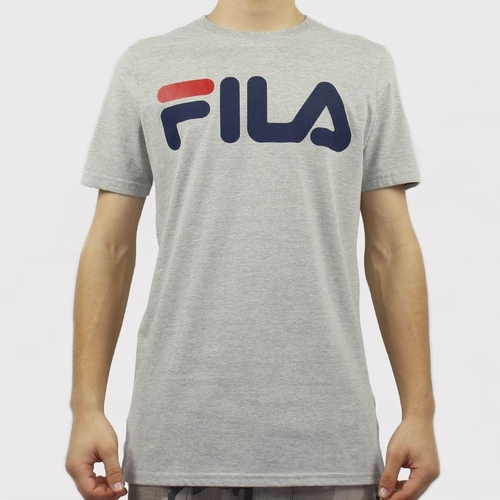 camiseta fila cinza