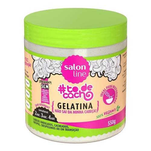 Gelatina Nao Sai Da Minha Cabeca Salon Line Nas Americanas