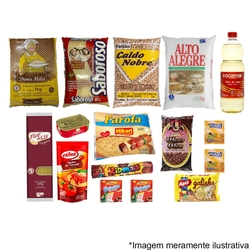 Cesta Básica Completa Alimentos Essenciais - 16 itens Menor preço em Cesta Básica Completa Alimentos Essenciais - 16 itens