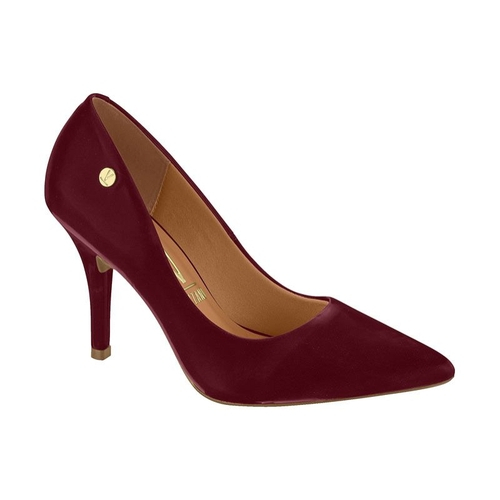 scarpin vinho salto alto