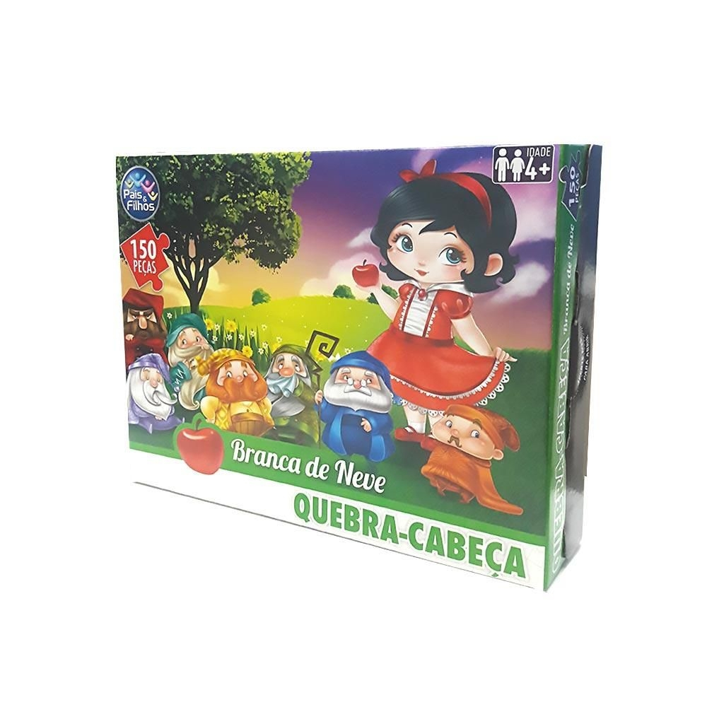 Jogo Quebra Cabeca Infantil Branca De Neve 21 Pecas em Promoção na  Americanas