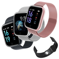 Relógio Smartwatch T80 Bluetooth Pressão Arterial Frequência Cardíaca Oxigênio no sangue IP67 Strava + Pulseira Extra Menor preço em Relógio Smartwatch T80 Bluetooth Pressão Arterial Frequência Cardíaca Oxigênio no sangue IP67 Strava + Pulseira Extra