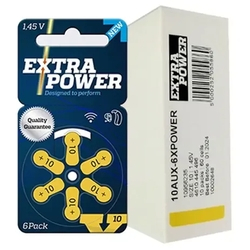 60 Pilhas/Baterias Extra Power para Aparelho Auditivo - tamanho 10 é boa?