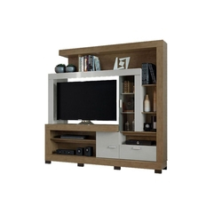 Estante Linea Brasil Grand Acácia p/TV de 55 Avelã/White Menor preço em Estante Linea Brasil Grand Acácia p/TV de 55 Avelã/White