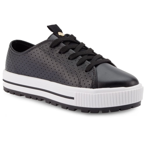 tenis flatform feminino preto