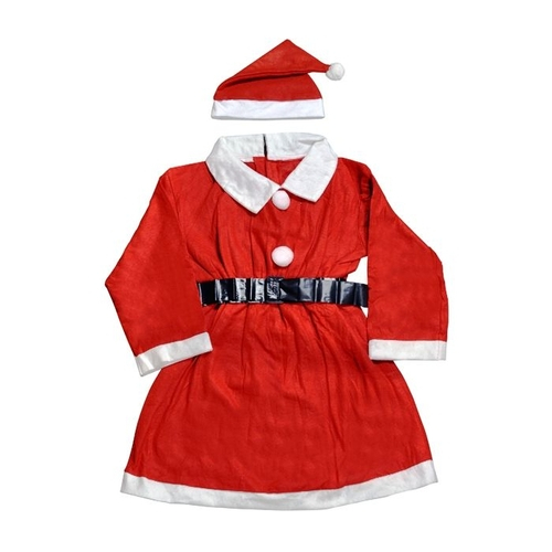 vestido natalino infantil